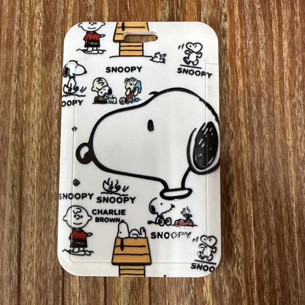 Snoopy Badge ID Holder